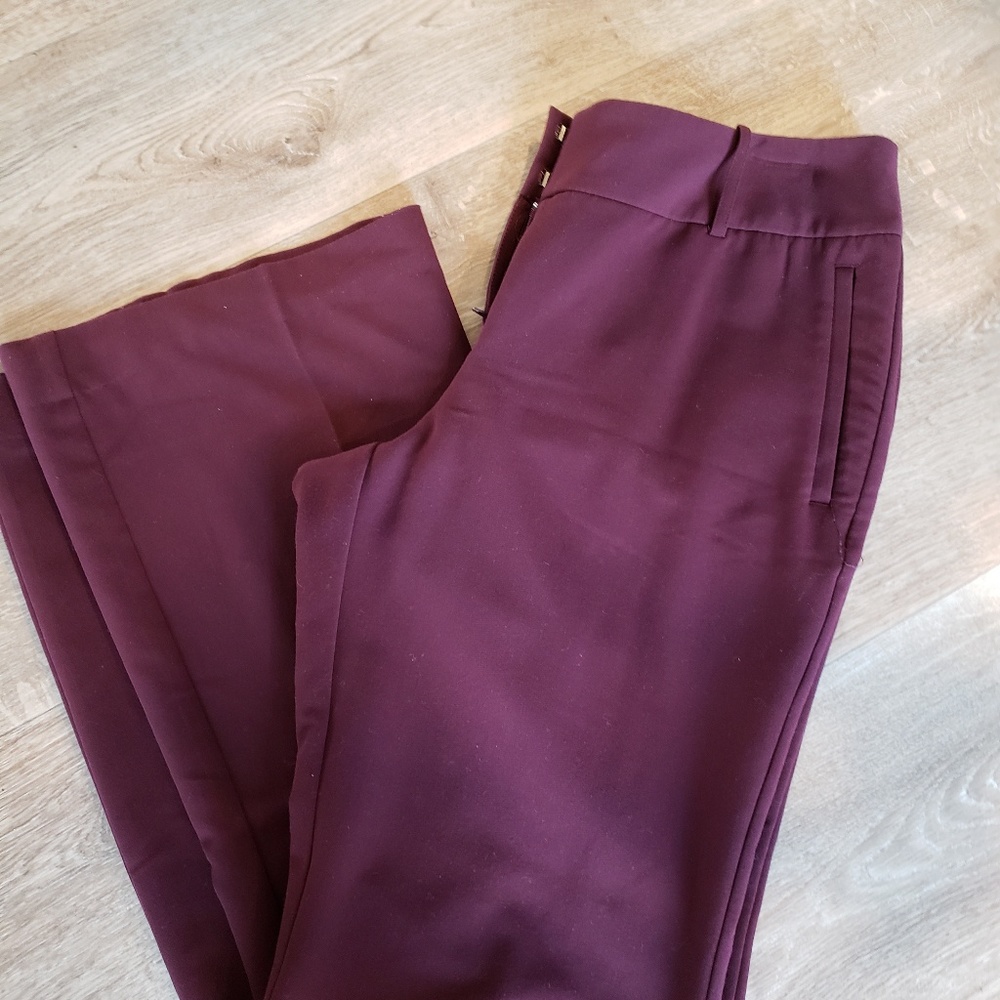 Worthington maroon dress pants